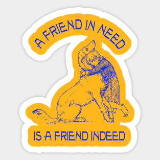 Dog friend Sticker